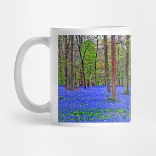 Bluebell Woods Greys Court Oxfordshire England UK Mug